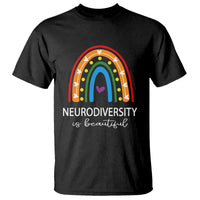 Heart Autism Awareness T Shirt Neurodiversity Is Beautiful - Wonder Print Shop