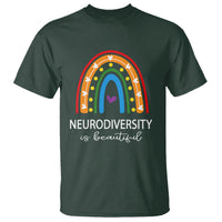 Heart Autism Awareness T Shirt Neurodiversity Is Beautiful - Wonder Print Shop