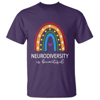 Heart Autism Awareness T Shirt Neurodiversity Is Beautiful - Wonder Print Shop