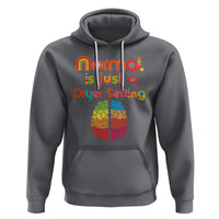 Proud Autism Hoodie Normal Is Just A Dryer Setting Neurodiversity Brain - Wonder Print Shop