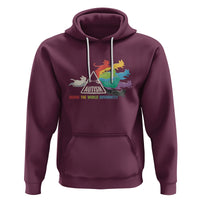 Cat Autism Hoodie Seeing The World Form A Different Angle - Wonder Print Shop