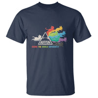 Cat Autism T Shirt Seeing The World Form A Different Angle - Wonder Print Shop