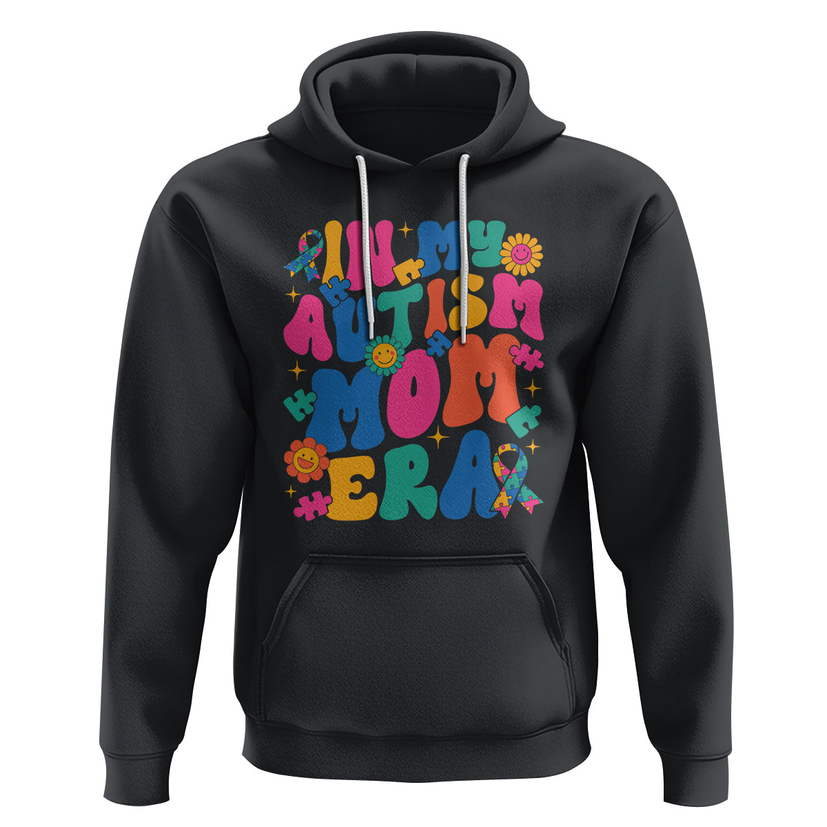 Autism Mama Hoodie In My Autism Mom Era - Wonder Print Shop
