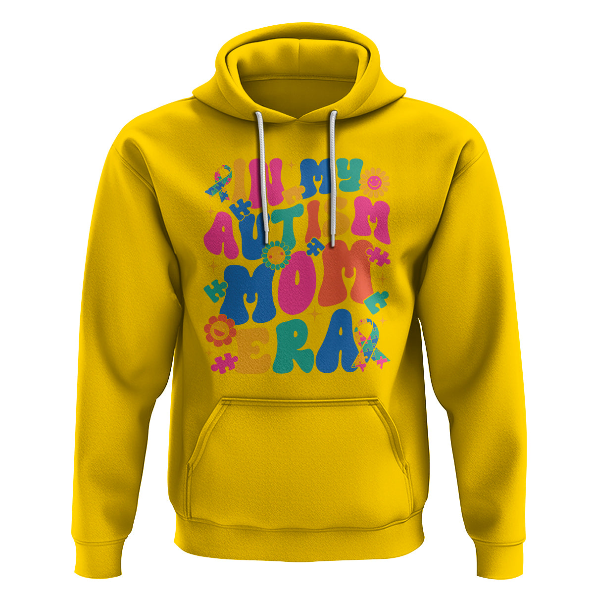 Autism Mama Hoodie In My Autism Mom Era - Wonder Print Shop