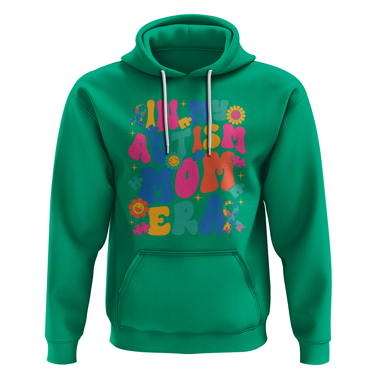 Autism Mama Hoodie In My Autism Mom Era - Wonder Print Shop