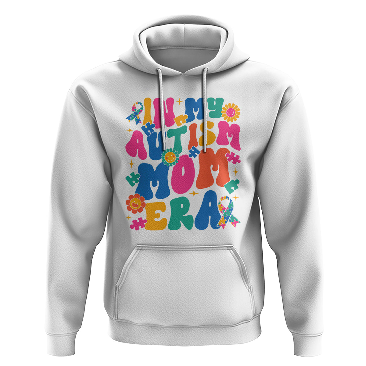 Autism Mama Hoodie In My Autism Mom Era - Wonder Print Shop
