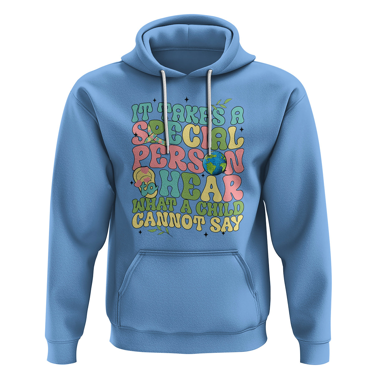 Embrace Autism Hoodie It Takes A Special Person To Hear What A Child Cannot Say - Wonder Print Shop