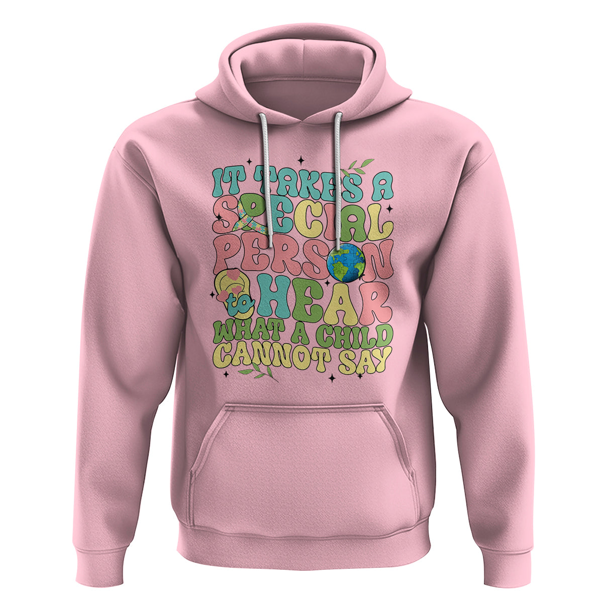 Embrace Autism Hoodie It Takes A Special Person To Hear What A Child Cannot Say - Wonder Print Shop