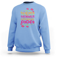 Happy Mother's Day Sweatshirt Celebrating Ultimate Super Hero Mom - Wonder Print Shop
