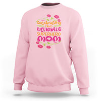 Happy Mother's Day Sweatshirt Celebrating Ultimate Super Hero Mom - Wonder Print Shop