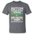 Autism Mom T Shirt It Doesn't Come With A Manual It Comes With A Mother Who Never Gives Up - Wonder Print Shop