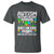 Autism Mom T Shirt It Doesn't Come With A Manual It Comes With A Mother Who Never Gives Up - Wonder Print Shop
