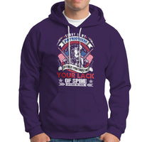Patriotism Hoodie Sorry If My Patriotism Offends You - Wonder Print Shop