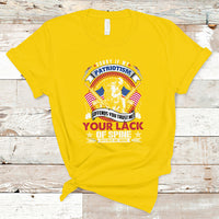 Patriotism T Shirt Sorry If My Patriotism Offends You - Wonder Print Shop