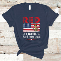 RED Friday Remember Everyone Deployed Retro Military T Shirt - Wonder Print Shop