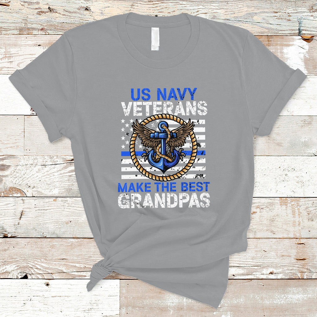 Old Navy T Shirt US Navy Veterans Make The Best Grandpas - Wonder Print Shop