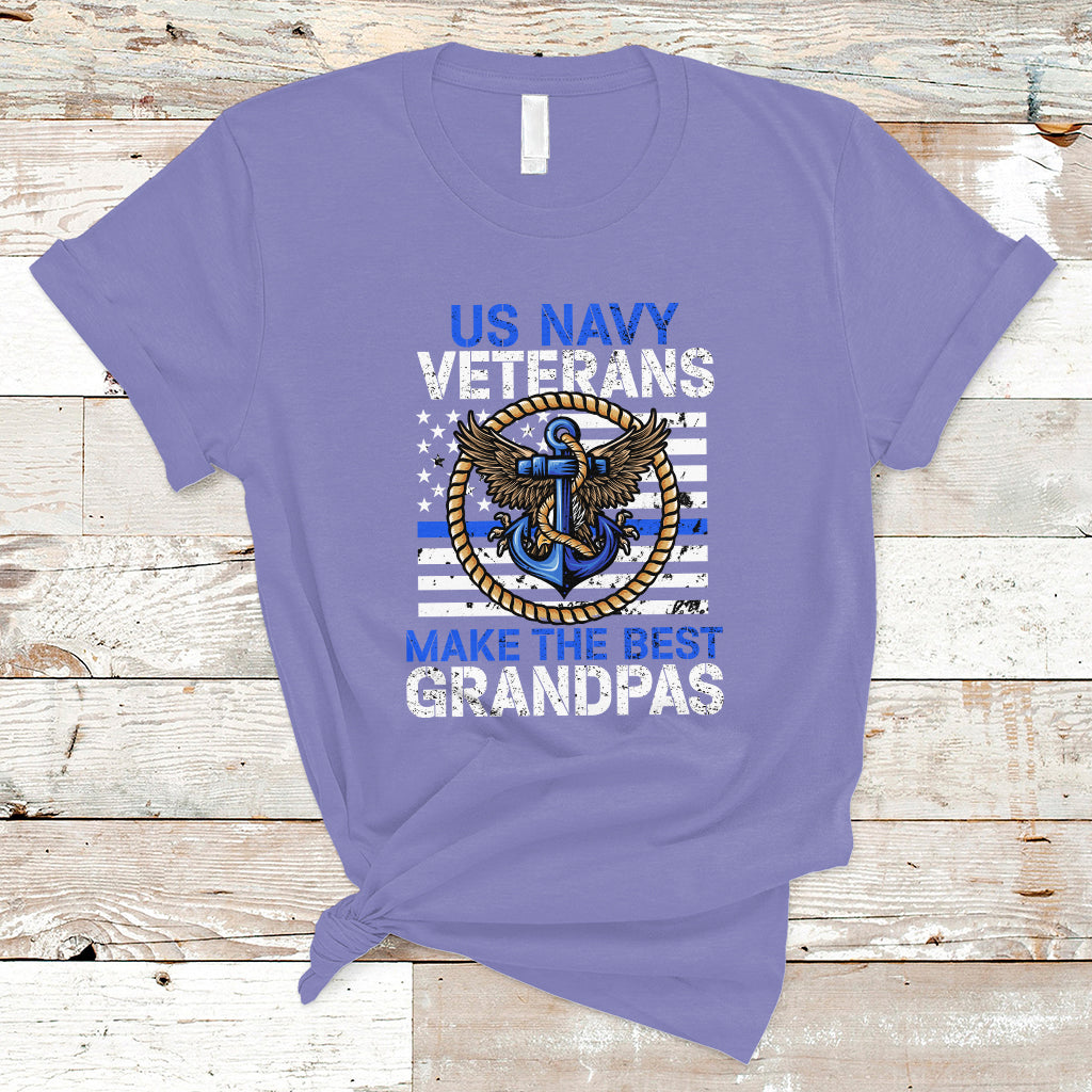Old Navy T Shirt US Navy Veterans Make The Best Grandpas - Wonder Print Shop