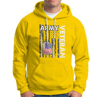 Camo American Flag Hoodie Proud US Army - Wonder Print Shop