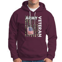 Camo American Flag Hoodie Proud US Army - Wonder Print Shop