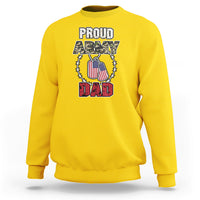 Proud Army Family Sweatshirt Cool Dad Mom - Wonder Print Shop