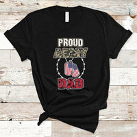 Proud Army Family T Shirt Cool Dad Mom - Wonder Print Shop