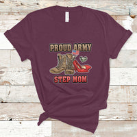 Proud Army Family T Shirt Cool Dad Mom - Wonder Print Shop
