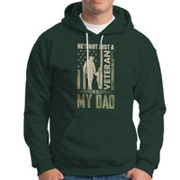 Veteran Dad Hoodie He's not Just a Veteran - Wonder Print Shop