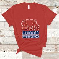 I Fight Human Trafficking Awareness T Shirt - Wonder Print Shop