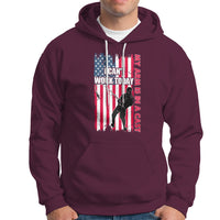 Fisherman Hoodie I Can't Work Today My Arm Is In A Cast - Wonder Print Shop