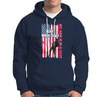 Fisherman Hoodie I Can't Work Today My Arm Is In A Cast - Wonder Print Shop