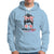 #Wearred World AIDS Day Hoodie Messy Bun Red Ribbon - Wonder Print Shop