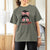 #Wearred World AIDS Day T Shirt For Women Messy Bun Red Ribbon - Wonder Print Shop