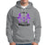 Leprosy Hoodie I Am A Leprosy Warrior Purple Ribbon with Butterfly - Wonder Print Shop