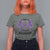 Leprosy T Shirt For Women I Am A Leprosy Warrior Purple Ribbon with Butterfly - Wonder Print Shop