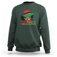 Juneteenth for Women Sweatshirt Celebrating Black Freedom Day 1865 - Wonder Print Shop