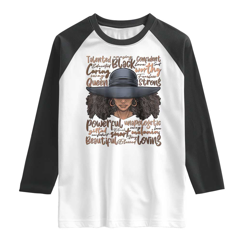 African Black History Raglan Shirt African American Ladies Juneteenth