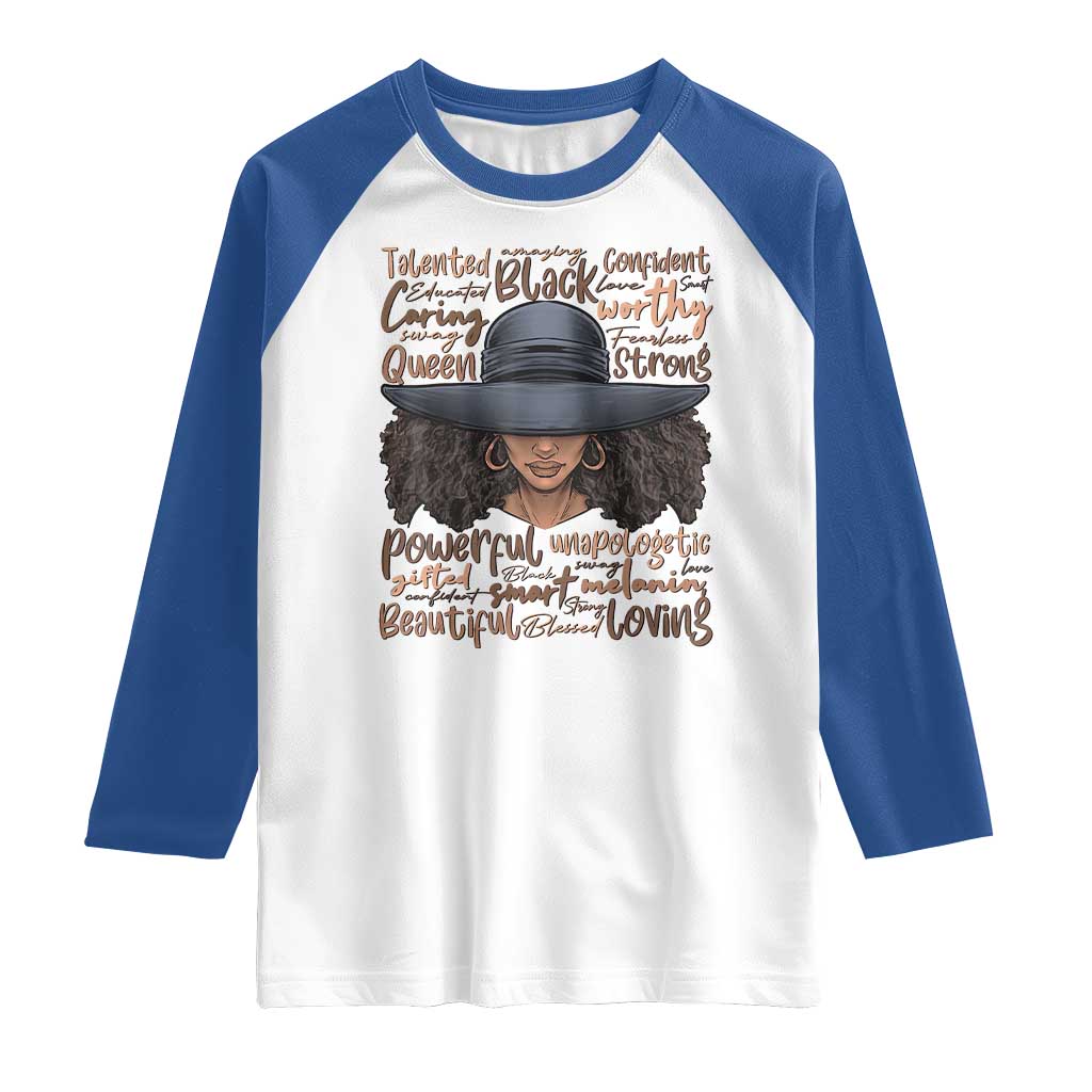 African Black History Raglan Shirt African American Ladies Juneteenth