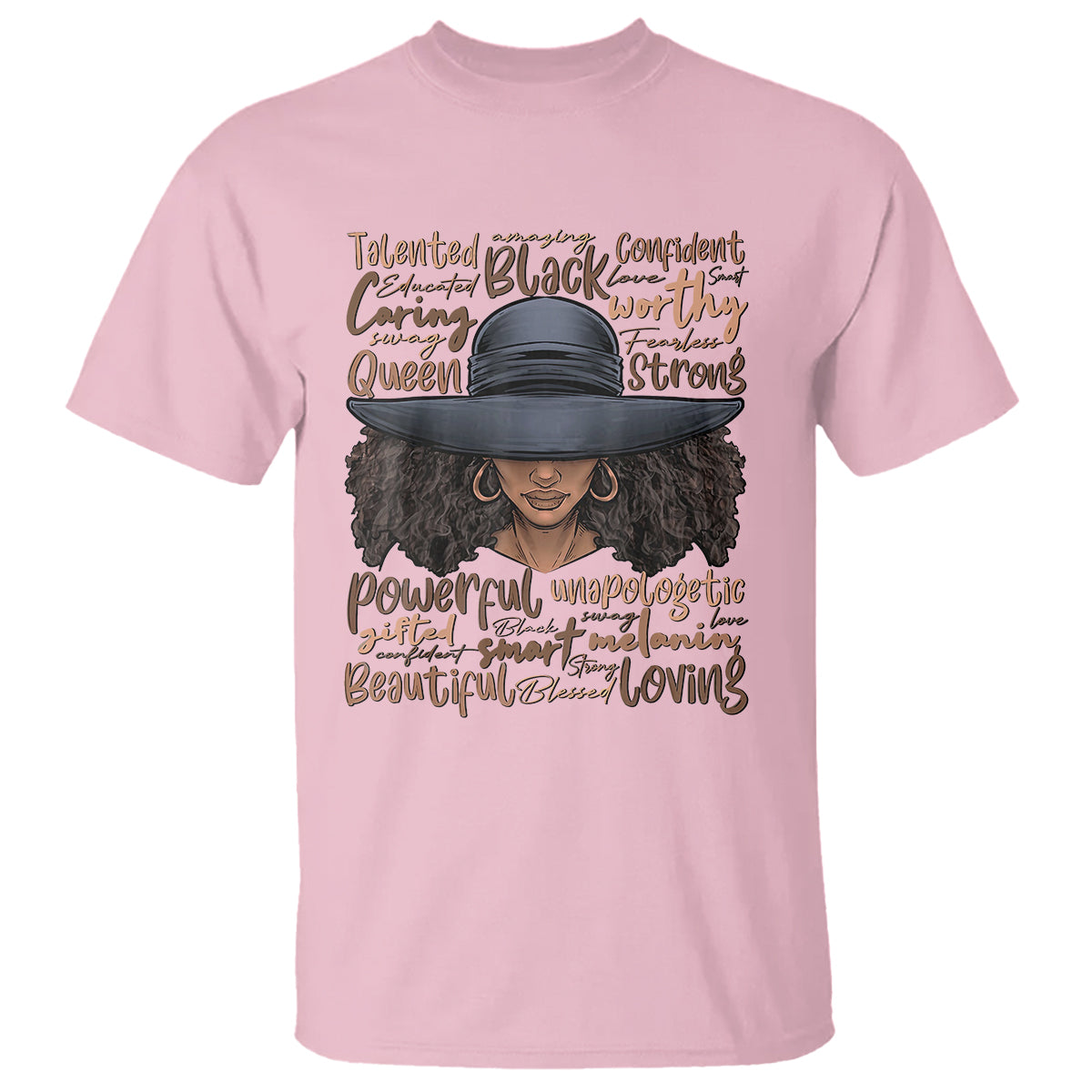 African Black History African American Ladies Juneteenth T Shirt - Wonder Print Shop