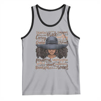 African Black History Tank Top African American Ladies Juneteenth