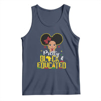 Pretty Black and Educated Tank Top I Am The Strong Afro Queen