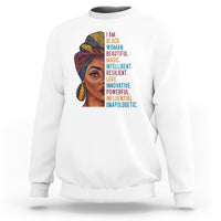 Afro Woman Sweatshirt Beautiful Magic - Wonder Print Shop