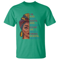 Afro Woman T Shirt Beautiful Magic - Wonder Print Shop
