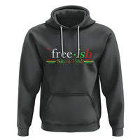 Black History Juneteenth Freedom Emancipation Free-ish Hoodie - Wonder Print Shop