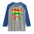 Juneteenth 1865 Raglan Shirt Celebrating Black Freedom June 19th African American