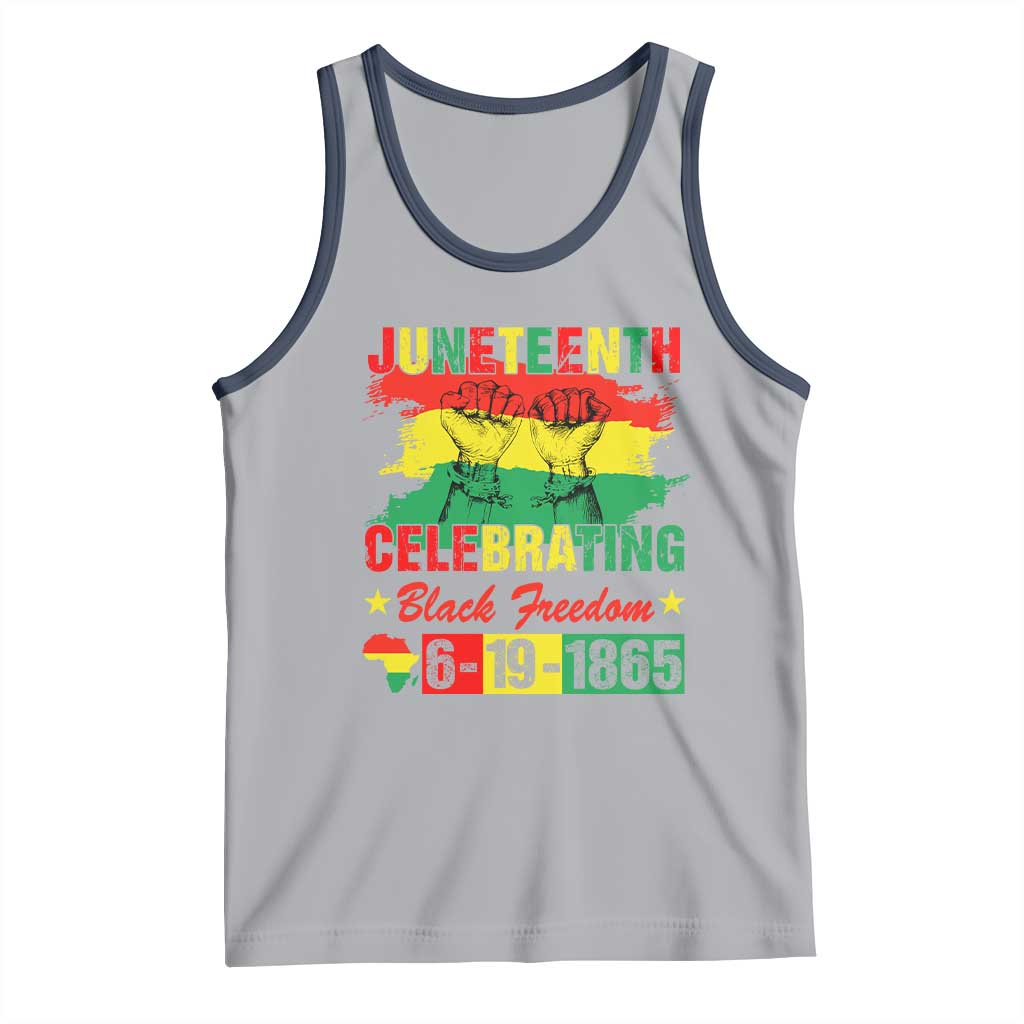 Juneteenth 1865 Tank Top Celebrating Black Freedom June 19th African American