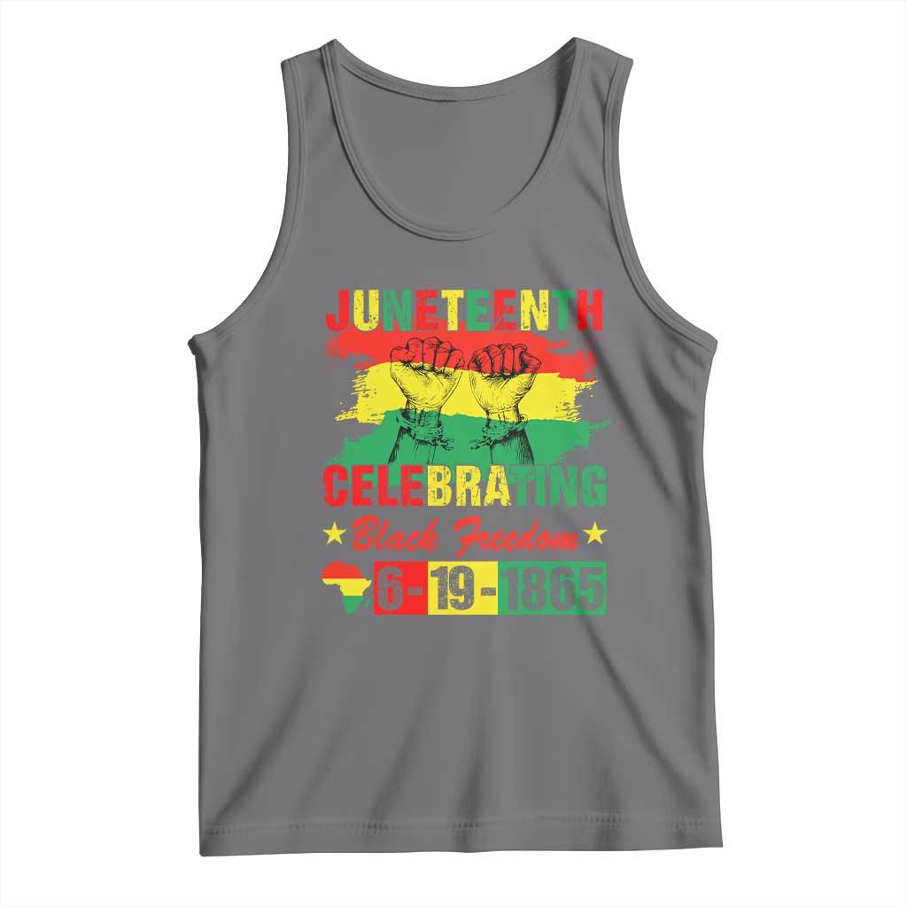 Juneteenth 1865 Tank Top Celebrating Black Freedom June 19th African American