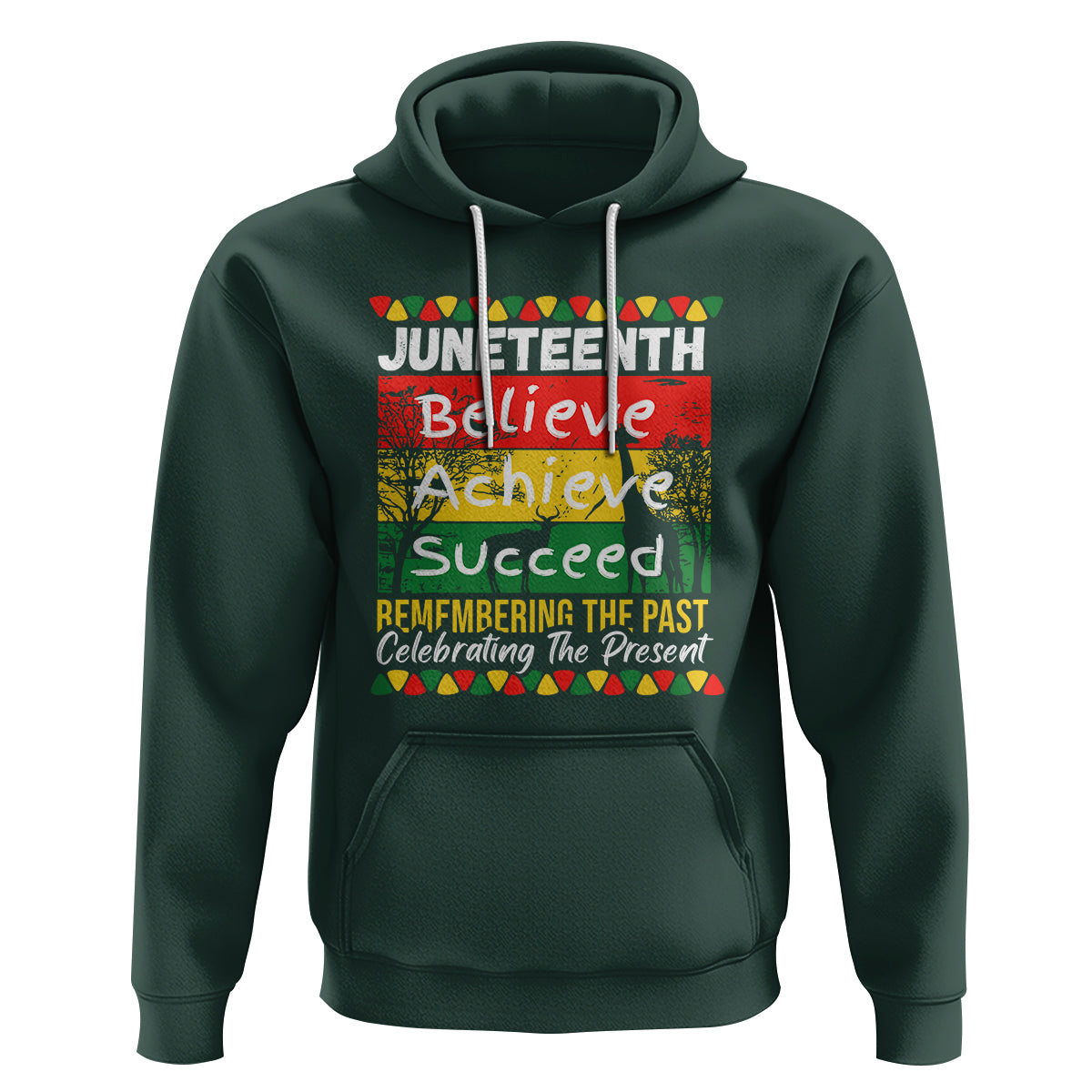 Juneteenth Is My Independence Day Black Pride Melanin Hoodie - Wonder Print Shop