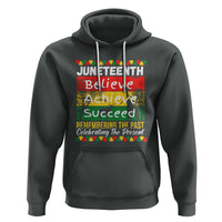 Juneteenth Is My Independence Day Black Pride Melanin Hoodie - Wonder Print Shop