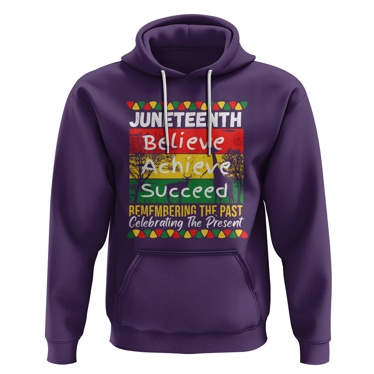 Juneteenth Is My Independence Day Black Pride Melanin Hoodie - Wonder Print Shop