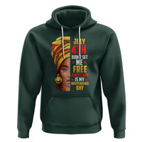 July 4th Juneteenth Hoodie For Women Juneteenth Is My Independence Day - Wonder Print Shop